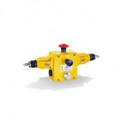 Rope E-stop Switch DH LED 110V AC Inox